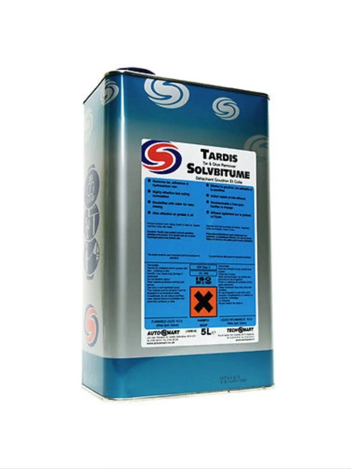 AutoSmart Tardis Tar & Glue Remover Car Cleaning Wash Valet 5 L