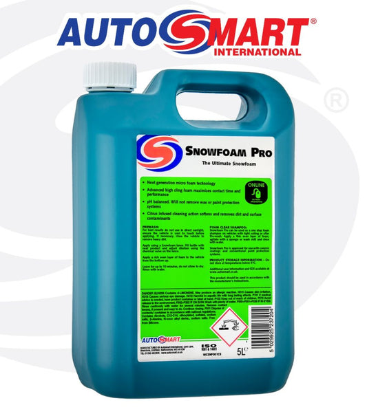 Autosmart Snowfoam Pro, Pre Wash or Foam Shampoo - 5L